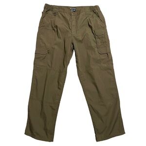 5.11 Tactical Taclite Pro Ripstop Cargo Pants 40 x 31.5 Green Work Uniform